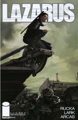 Lazarus (2nd Series) 17 published by Image with cover art by Owen Freeman