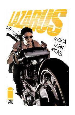 Lazarus (2nd Series) 2 (2nd) published by Image with cover art by Michael Lark