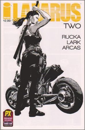 Lazarus (2nd Series) 2A published by Image with cover art by Michael Lark