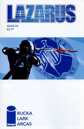 Lazarus (2nd Series) 22 published by Image with cover art by Michael Lark