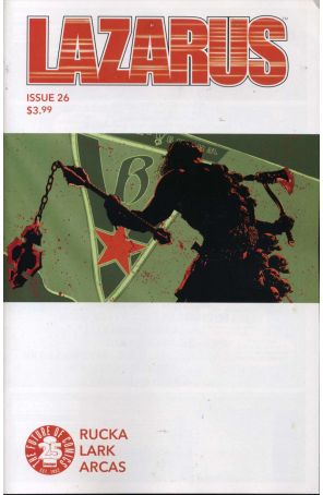 Lazarus (2nd Series) 26 published by Image with cover art by Michael Lark