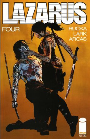 Lazarus (2nd Series) 4 published by Image with cover art by Michael Lark