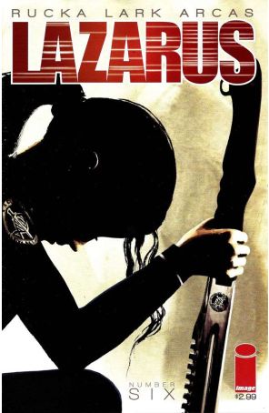 Lazarus (2nd Series) 6 published by Image with cover art by Michael Lark