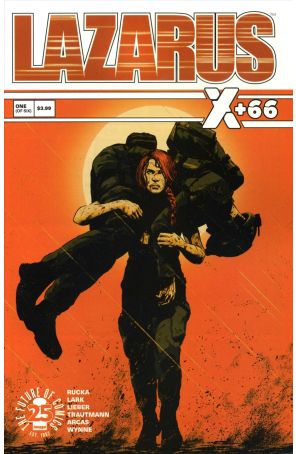 Lazarus: X + 66 1 published by Image with cover art by Michael Lark