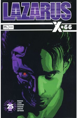 Lazarus: X + 66 2 published by Image with cover art by Michael Lark