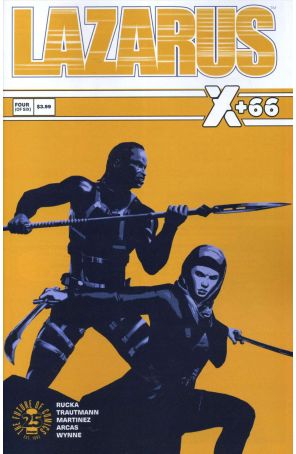 Lazarus: X + 66 4 published by Image with cover art by Michael Lark