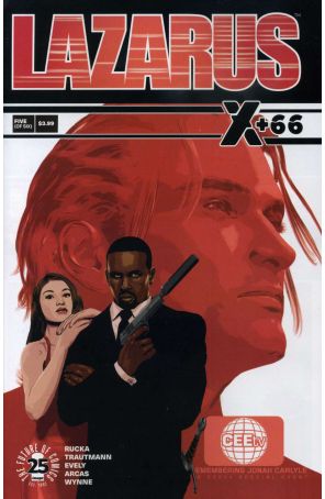 Lazarus: X + 66 5 published by Image with cover art by Michael Lark