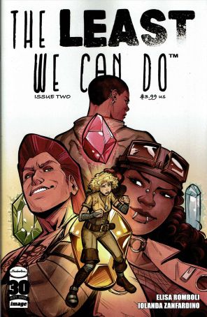 The Least We Can Do 2A published by Image with cover art by Elisa Romboli