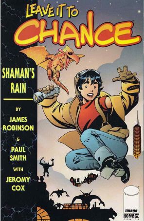 Leave It to Chance TPB 1 published by Image with cover art by Paul Smith