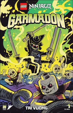 Lego Ninjago: Garmadon 1B published by Image with cover art by Juni Ba