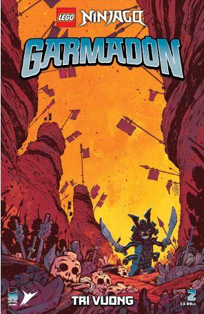 Lego Ninjago: Garmadon 2A published by Image with cover art by Jorge Corona