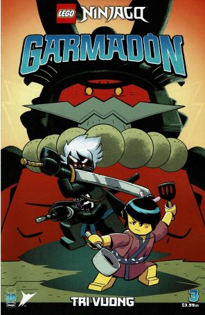 Lego Ninjago: Garmadon 3 published by Image with cover art by Tri Vuong