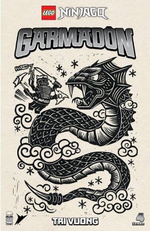 Lego Ninjago: Garmadon 4A published by Image with cover art by Attack Peter