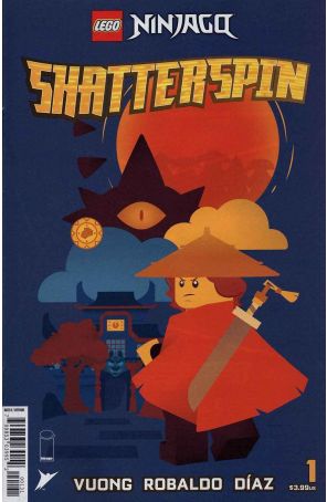 Lego Ninjago: Shatterspin 1C published by Image with cover art by Kelly McMahon