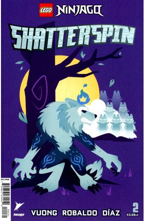 Lego Ninjago: Shatterspin 2C published by Image with cover art by Mike Mcmahon