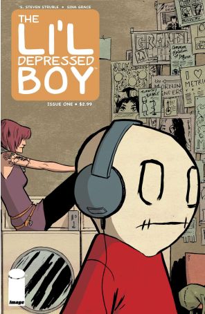Li'l Depressed Boy 1 published by Image with cover art by Sina Grace