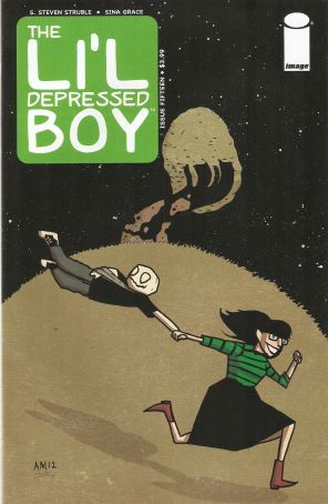 Li'l Depressed Boy 15 published by Image with cover art by Ani Mojgani