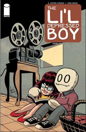 Li'l Depressed Boy 16 published by Image with cover art by Chris Giarrusso
