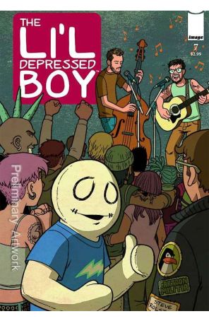 Li'l Depressed Boy 7 published by Image with cover art by Steve Rolston