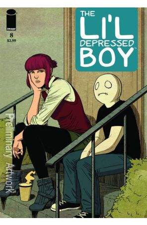 Li'l Depressed Boy 8 published by Image with cover art by Jamie Mckelvie