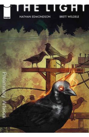 The Light 4 published by Image with cover art by Brett Weldele