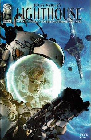 Lighthouse (Jules Verne's) 5A published by Image with cover art by Brian Haberlin and Geirrod Van Dyke