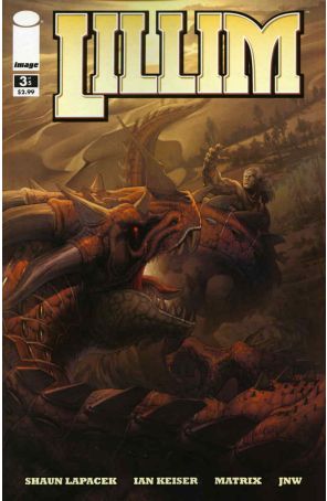 Lillim 3 published by Image with cover art by Matrix