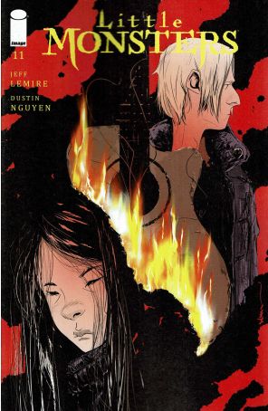 Little Monsters (Image) 11 published by Image with cover art by Dustin Nguyen
