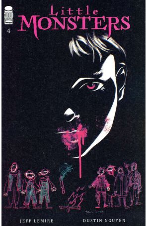 Little Monsters (Image) 4A published by Image with cover art by Raul Allen