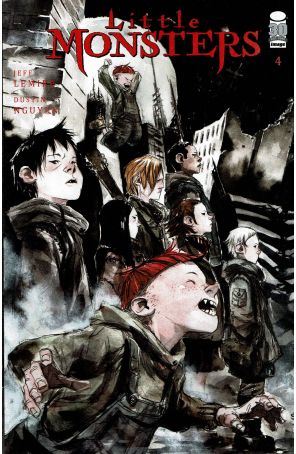 Little Monsters (Image) 4 published by Image with cover art by Dustin Nguyen