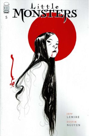 Little Monsters (Image) 5 published by Image with cover art by Dustin Nguyen