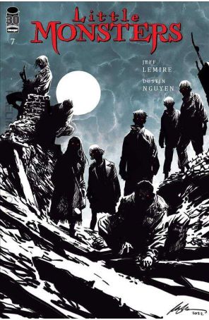 Little Monsters (Image) 7A published by Image with cover art by Rafael Albuquerque