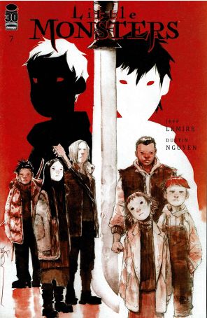 Little Monsters (Image) 7 published by Image with cover art by Dustin Nguyen