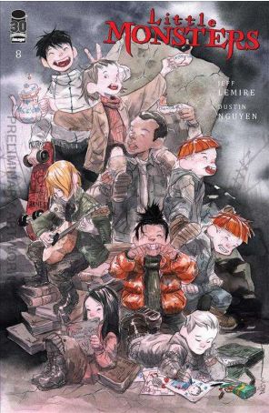 Little Monsters (Image) 8A published by Image with cover art by Dustin Nguyen