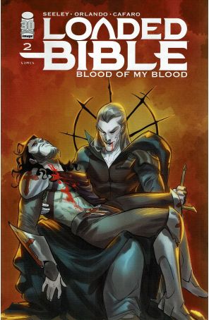 Loaded Bible: Blood of My Blood 2 published by Image with cover art by Mirka Andolfo