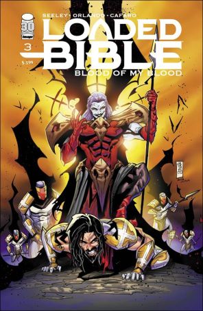 Loaded Bible: Blood of My Blood 3A published by Image with cover art by Giuseppe Cafaro