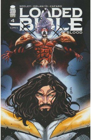 Loaded Bible: Blood of My Blood 4A published by Image with cover art by Giuseppe Cafaro