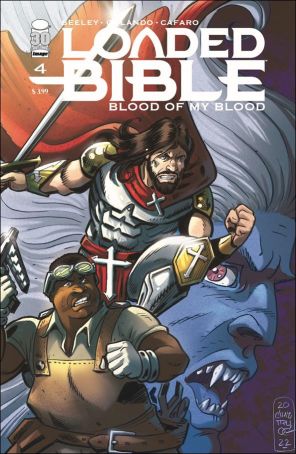 Loaded Bible: Blood of My Blood 4B published by Image with cover art by Chaz Truog