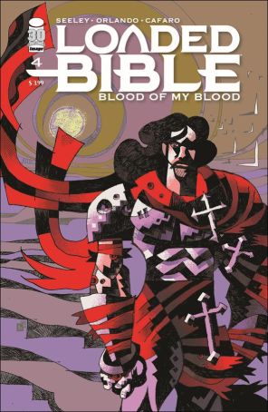 Loaded Bible: Blood of My Blood 4D published by Image with cover art by Artyom Trakhanov