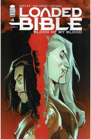 Loaded Bible: Blood of My Blood 4 published by Image with cover art by Mirka Andolfo
