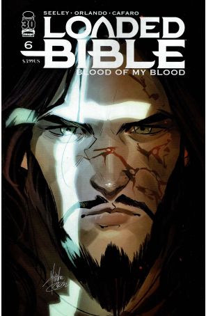 Loaded Bible: Blood of My Blood 6 published by Image with cover art by Mirka Andolfo