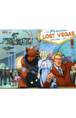Lost Vegas 1A published by Image with cover art by Janet Lee