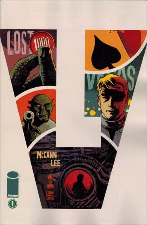 Lost Vegas 1C published by Image with cover art by Francesco Francavilla