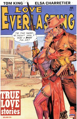 Love Everlasting 1B published by Image with cover art by Clay Mann