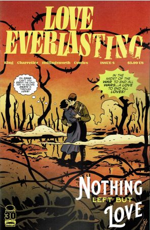 Love Everlasting 4A published by Image with cover art by Elsa Charretier