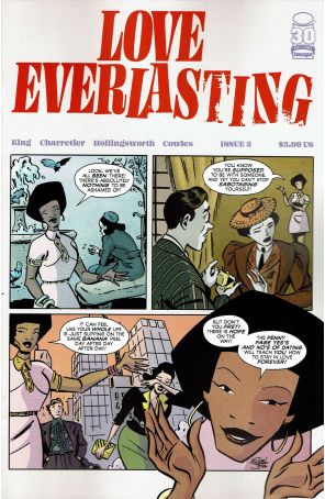 Love Everlasting 5A published by Image with cover art by Elsa Charretier