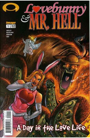 Lovebunny And Mr. Hell: A Day in the Love Life 1 published by Image with cover art by Tim Seeley