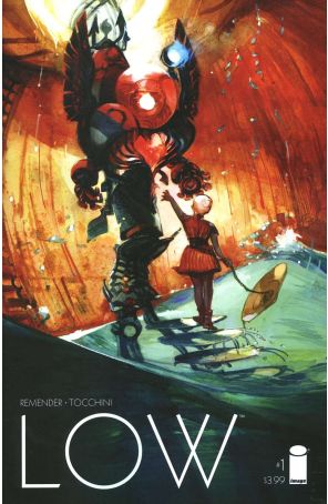 Low 1 published by Image with cover art by Greg Tocchini