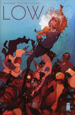 Low 10 published by Image with cover art by Greg Tocchini
