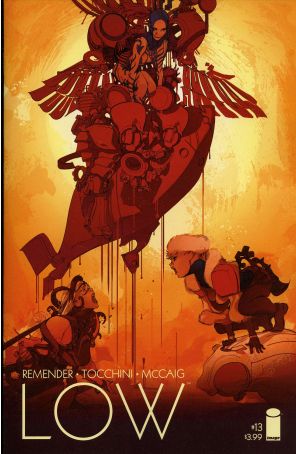 Low 13A published by Image with cover art by Greg Tocchini